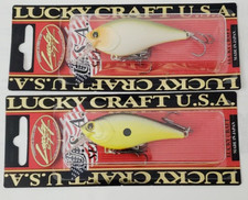 (LOT OF 2) -LUCKY CRAFT FATCBBDSMAGIC2. 2 / 5/16OZ FATCBBDSM2-268 PRL AYU H3377
