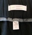 Lauren Conrad 24W black pants cotton blend Kohl's NWT — photo 4