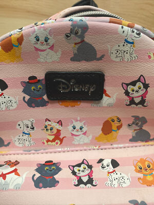 Loungefly Mini Backpack Disney Cats Dogs Pets Lady The Tramp 101 Dalmatians Bag s-l400.jpg main image 4
