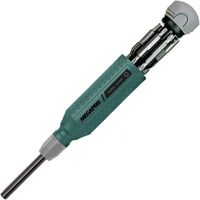 Torx Star Screwdriver 14 in 1 Multi Bit T5-T30 Made in USA 151TORX