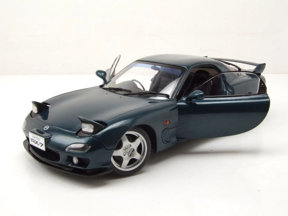 Mazda RX-7 FD RS blau Modellauto 1:18 Solido - Bild 3 von 4