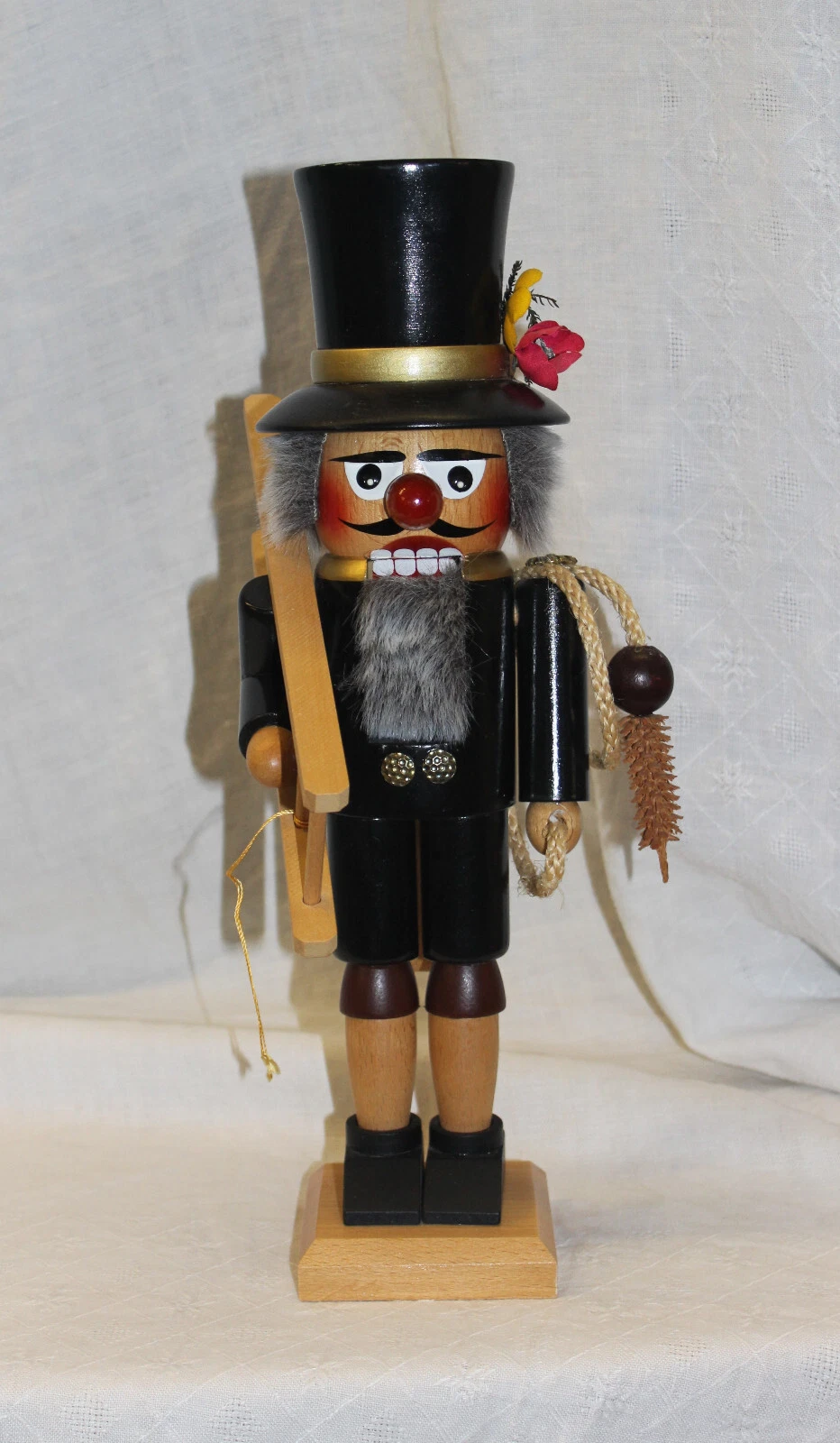 Vintage Steinbach Chimney Sweep Nutcracker 1994 Signed Dedicated Be Twice Happy