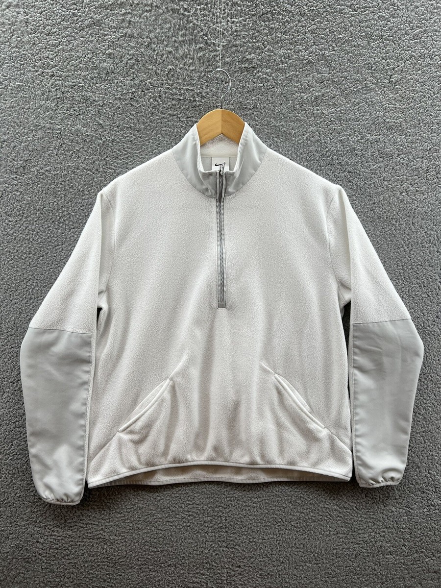 Nike Therma-FIT Victory Long-Sleeve 1/2-Zip White Jacket DA3236