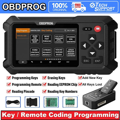 OBDPROG M501 KFZ AUTO OBD2 Diagnosegerät Scanner IMMO Schlüssel K-ey Programmier