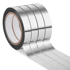 Grevosea 4 Rolls Metallic Mirror Tape 65Ft DIY Graphic Art Tape Self-Adhesive...