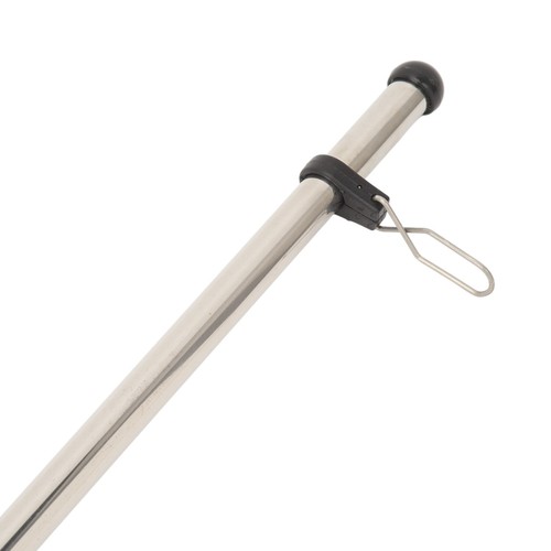 New Marine Grade Rail Mount Flag Pole 560mm Stainless Steel Flag Pole For Boat - Picture 16 of 22