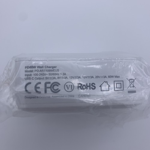 Power ADD USB-C 60W Wall Charger White - Photo 4 sur 5