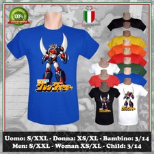T-SHIRT SUPER ROBOT MAZINGA Z GOLDRAKE GRANDIZER LEGENDARIO UOMO DONNA BAMBINO