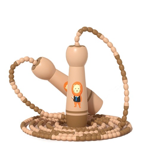 Children's Sports Adjustable Cotton Rope Ropes Sport Fitness Lovely Jumping Rope - Picture 8 of 20