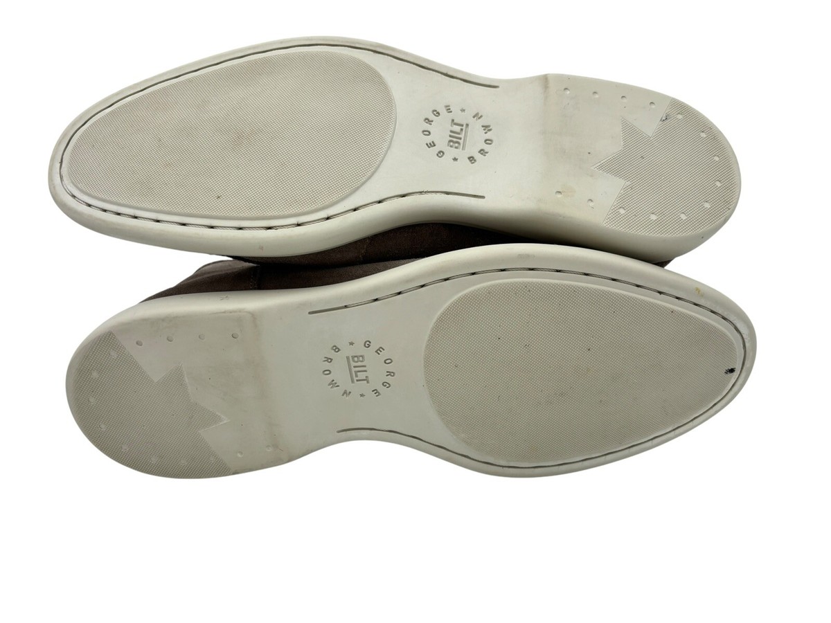 George Brown Bilt Foster Chukka Men 41/ 8 M Taupe Suede  display picture 2