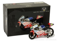 MINICHAMPS 1/12 Aprilia 125ccm GP 1997 Valencino Rossi Diecast Model w/Box