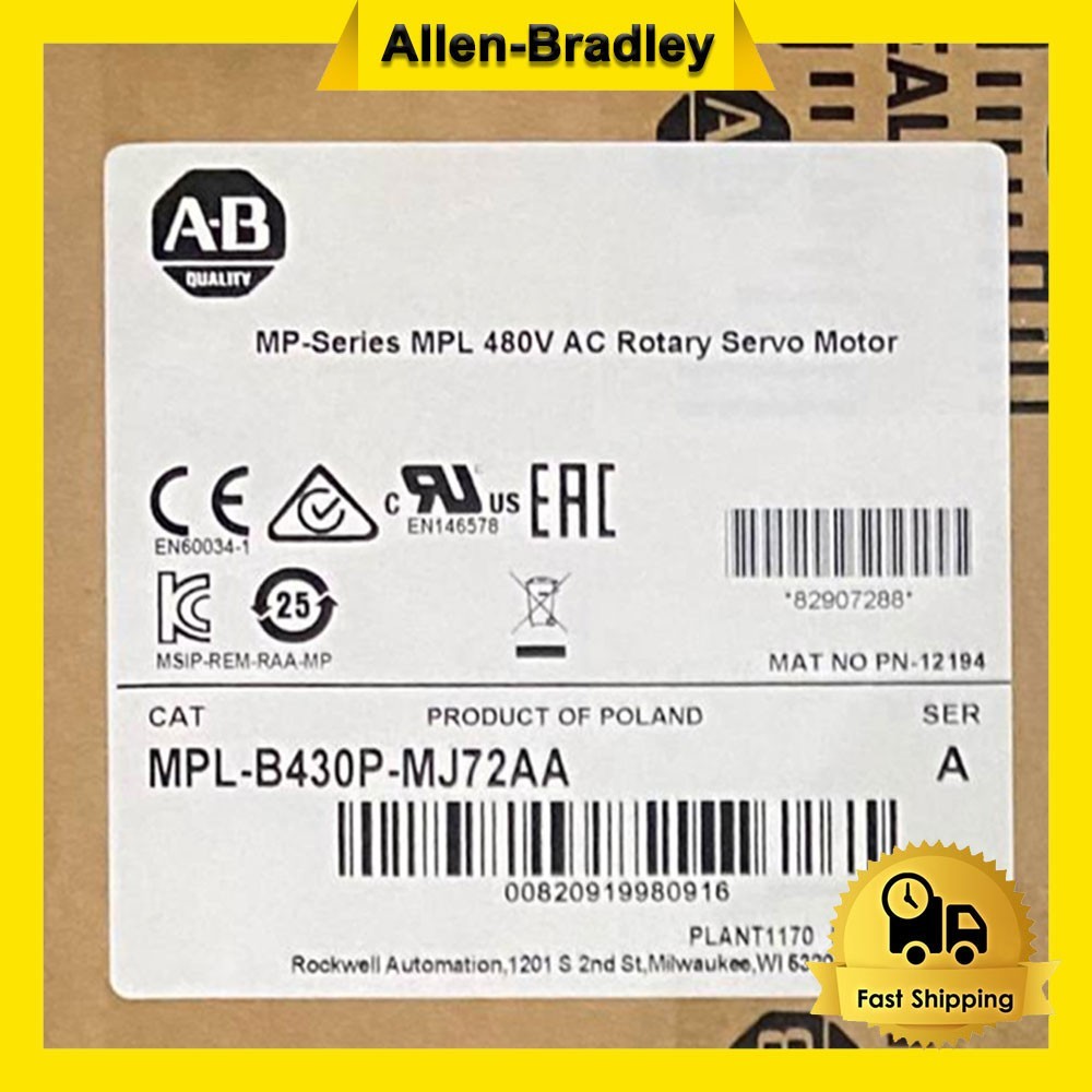 1PC AB MPL-B430P-MJ72AA New In Box Servo Motor AB FREE SHIP