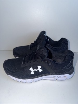 Under Armour HOVR Infinite 2 Herren Laufschuhe UK 8 - Schwarz Weiß