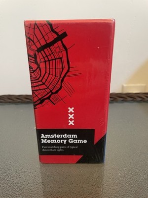Amsterdam Memory Game BiS Publishers Typical Amsterdam Sights Card Match Pairs