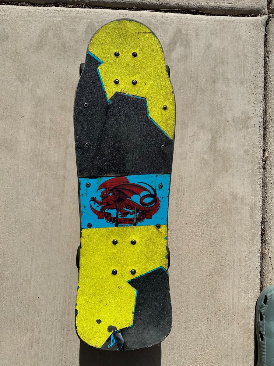Tony Hawk Powell Peralta 1983 デッキ Vintage 1983 Powell Peralta Tony Hawk Skateboard With Original