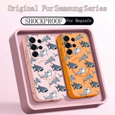 Astronaut Magsafe Case For Samsung S25 S26 Ultra S24 S23 A17 A16 A55 A56 Cover