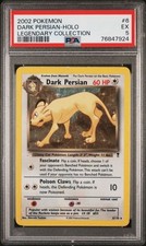 2002 Pokemon Legendary Collection #6 DARK PERSIAN Holo PSA 5 EX on eBay