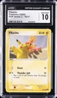 2005 POKEMON POP SER 2 #16/17 PIKACHU CGC 10 GEM MINT