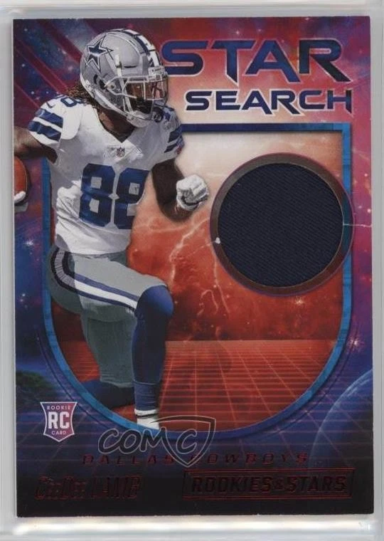 CeeDee Lamb Panini Rookies & Stars Star Search Relics #SSCL Base