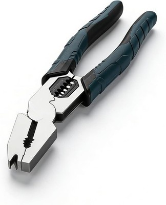 Industrial-Grade 9-in-1 Multi-Function Cutting Pliers, Wire Cutter, Stripper, Cr