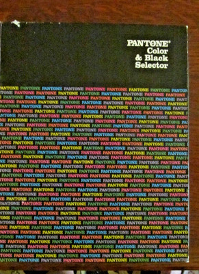 *Pantone COLOR & BLACK SELECTOR  1980