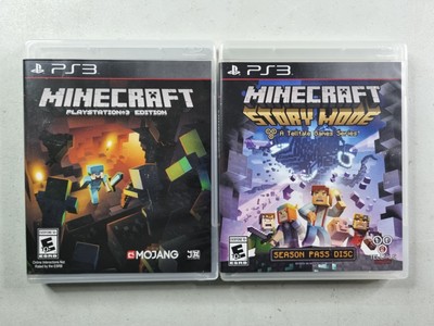 Minecraft PlayStation 3 Edition + Minecraft Story Mode (PlayStation PS3) Tested