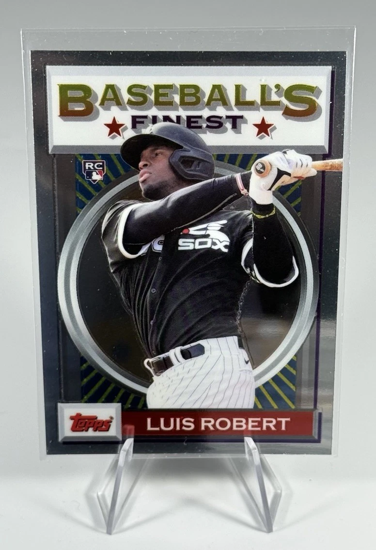2020 Topps Finest Flashbacks - Luis Robert #59 (RC)