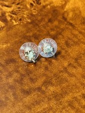 Loft Earrings Leaves Shape Stud Gold Pre Owne...
