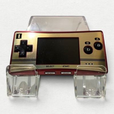 Nintendo Game Boy Micro Handheld System 20th Anniversary Edition Gold Red