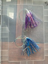 Salmon Lure, Trolling Teasers  Lot Of 11, With Leaders.
