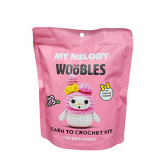 The Woobles Beginner Crochet Kit  Hello Kitty My Melody
