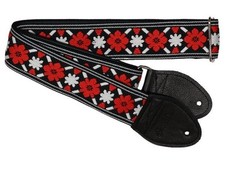 Souldier Tulip Black Guitar Strap Free Shipping in the USA