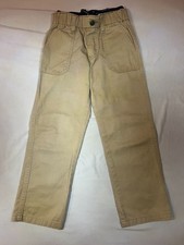Lee Sport Boys Pull-On Khaki Twill Cargo Pants with Elastic Waist