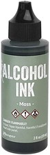 Tim Holtz Alcohol Ink 2oz-Moss
