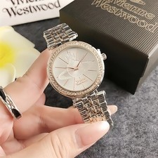 Womens Westwood Quartz Watch Round Small Dial Roman Wristwatch V!v!nne Fashion