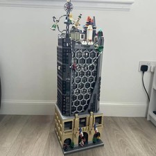 Marvels Amazing Spider-Man Oscorp Tower MOC Building Blocks Set 5595 pcs minifig