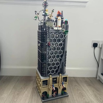 Marvels Amazing Spider-Man Oscorp Tower MOC Bausteine Set 5595 Teile Minifiguren