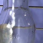 Richlube Motor Oil Glass Bottle Metal Spout One Quart Advertising Can — photo 6
