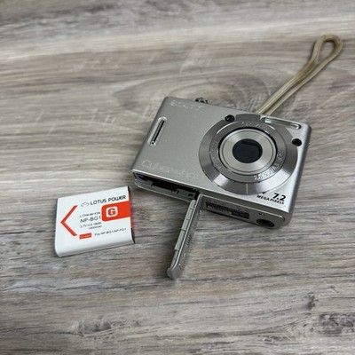 Sony Cyber-shot DSC-W35 7.2MP Digital Camera - Silver for sale