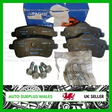 Juego de pastillas de freno Pagid T2151 para Mercedes-Benz Clase A 0004201705, 0004206704