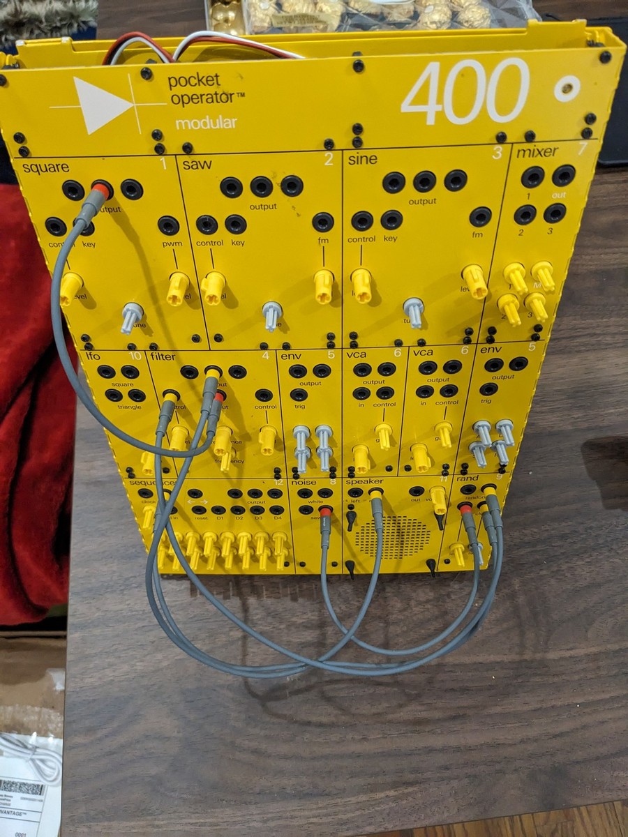 Teenage Engineering Pocket Operator Modular 400 Yellow Desktop