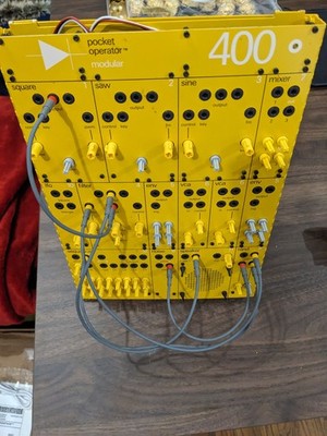 Teenage Engineering Pocket Operator Modular 400 Yellow Desktop