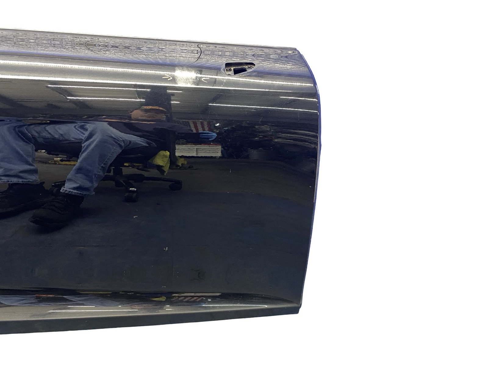 2008-2015 AUDI R8 TYPE 42 OEM FRONT RIGHT DOOR SHELL PHANTOM BLACK PEARL (LZ9Y)