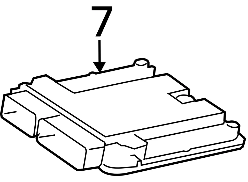 Engine ECM Electronic Control Module 2.0L Turbo Fits 15 AUDI A4 1656044 Foto 4 de 4