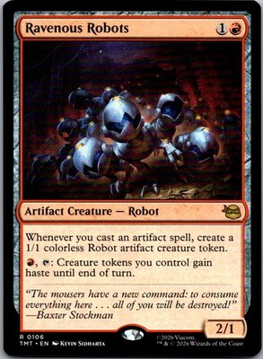 Ravenous Robots R Teenage Mutant Ninja Turtles 106 NM