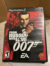 From Russia With Love 007 (Sony PlayStation 2, 2005) w/Manual Tested Works