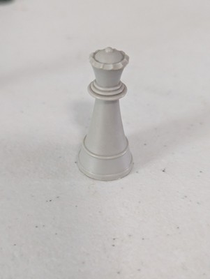 Radio Shack 1850 Deluxe Table Chess 17 Level Program Tested White Queen
