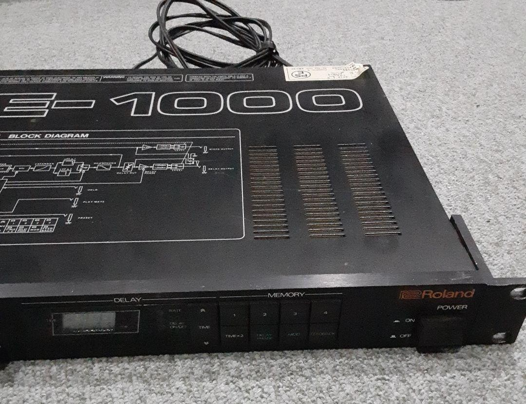 Roland Sde-1000 1u Rack Mount Digital Delay Vintage Effects for