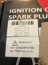 UF672 Ignition Coils & Iridium Spark Plugs Kit New Open Box