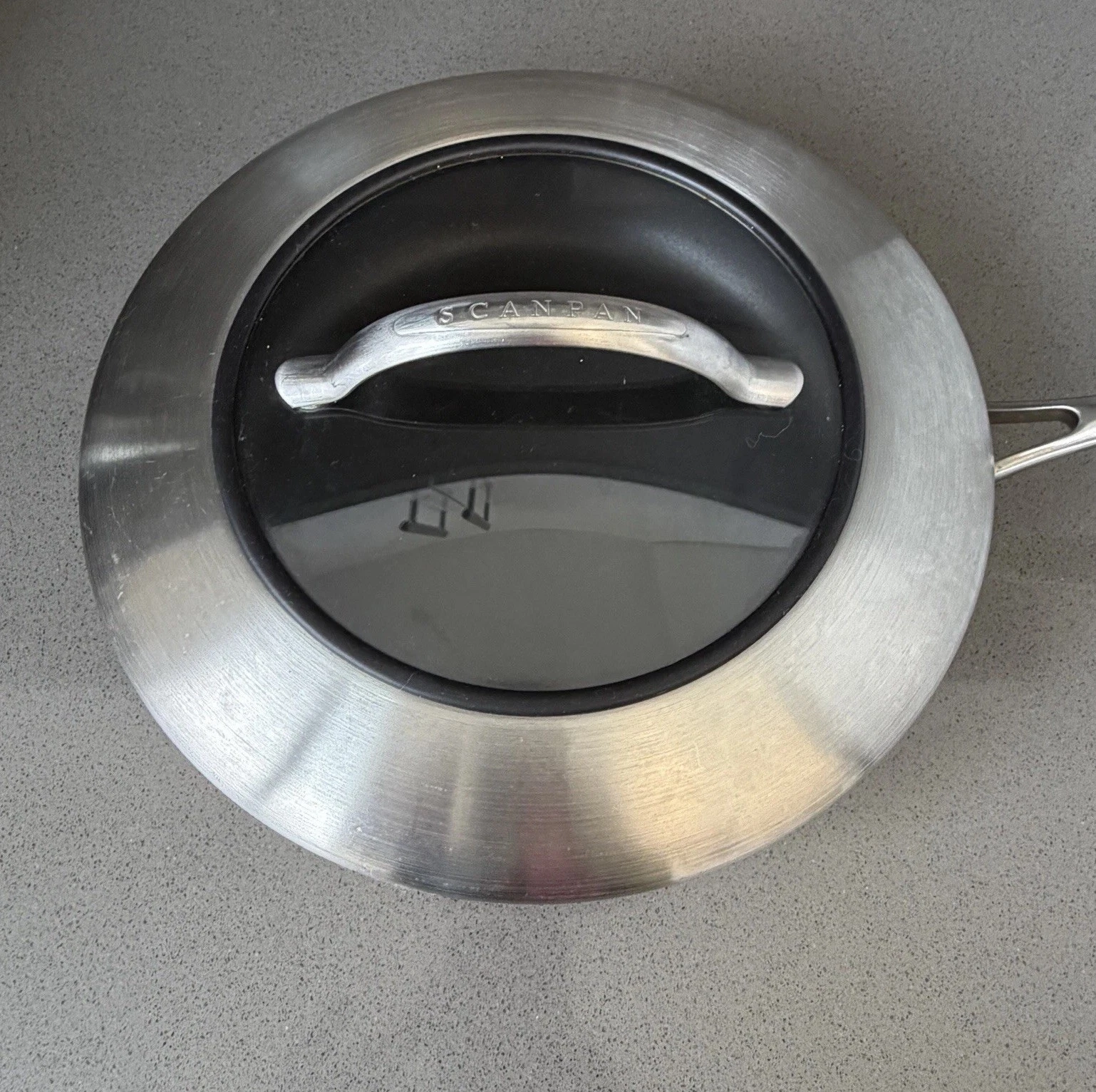 Scanpan CTX 10.25” Covered Saute Pan Stainless Steel Nonstick Denmark